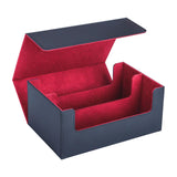 Maxbell PU Leather Card Case Deck Box Top Loading Dustproof with Top Open Flexible