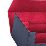 Maxbell PU Leather Card Case Deck Box Top Loading Dustproof with Top Open Flexible