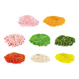 Maxbell Miniature Leaf Diorama Layout for Model Railroad Building Materials Decor