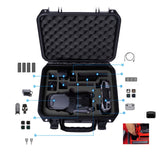 Maxbell Hard Carrying Case Bag Durable Protect Large Capacity for DJI Mavic 3 Home black lining