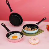 Maxbell Frying Pan Nonstick with Long Handle for Induction Cooker RV Travel Kitchen Black