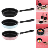 Maxbell Frying Pan Nonstick with Long Handle for Induction Cooker RV Travel Kitchen Black