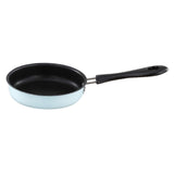 Frying Pan Nonstick with Long Handle for Induction Cooker RV Travel Kitchen Blue