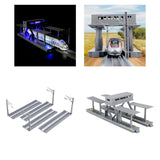 Maxbell Train Track Rail Model Building Station Platform for HO Scale