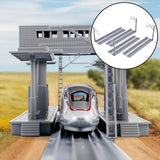 Maxbell Train Track Rail Model Building Station Platform for HO Scale