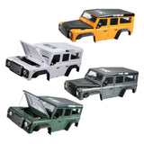 Maxbell RC Car Body Shell Painted for D110 1/12 Scale RC Crawler Car DIY Modified White