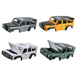 Maxbell RC Car Body Shell Painted for D110 1/12 Scale RC Crawler Car DIY Modified White