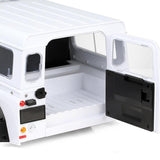 Maxbell RC Car Body Shell Painted for D110 1/12 Scale RC Crawler Car DIY Modified White