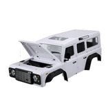 Maxbell RC Car Body Shell Painted for D110 1/12 Scale RC Crawler Car DIY Modified White