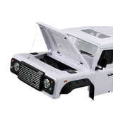 Maxbell RC Car Body Shell Painted for D110 1/12 Scale RC Crawler Car DIY Modified White