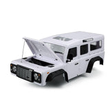 Maxbell RC Car Body Shell Painted for D110 1/12 Scale RC Crawler Car DIY Modified White