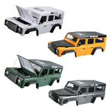 Maxbell RC Car Body Shell Painted for D110 1/12 Scale RC Crawler Car DIY Modified White