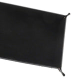 Maxbell Folding Dice Tray Set Flannel Reinforced Bottom Rectangle for Board Games Flannel Black