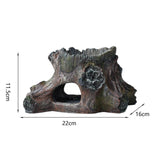 Aquarium Decorations Resin Accessories Pet Reptile House for Cichlid Betta - Aladdin Shoppers