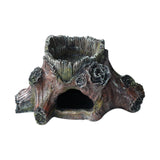 Aquarium Decorations Resin Accessories Pet Reptile House for Cichlid Betta - Aladdin Shoppers