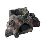 Aquarium Decorations Resin Accessories Pet Reptile House for Cichlid Betta - Aladdin Shoppers
