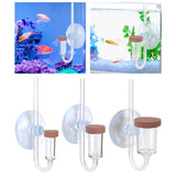 CO2 Diffuser U Shape Transparent Acrylic for Aquarium Fish Tank Equipment S - Aladdin Shoppers