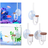 CO2 Diffuser U Shape Transparent Acrylic for Aquarium Fish Tank Equipment S - Aladdin Shoppers