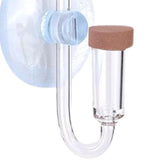 CO2 Diffuser U Shape Transparent Acrylic for Aquarium Fish Tank Equipment S - Aladdin Shoppers