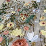 Maxbell 3xFashion Embroidered Tote Bag for Shopping Working Traveling Style A