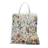 Maxbell 2xFashion Embroidered Tote Bag for Shopping Working Traveling Style A