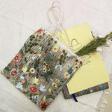 Maxbell 4xFashion Embroidered Tote Bag for Shopping Working Traveling Style A