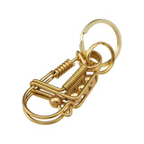 Maxbell 4xBird Key Chain Decoration Men Gift Personality DIY Families Father Aureate