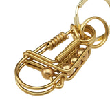Maxbell 4xBird Key Chain Decoration Men Gift Personality DIY Families Father Aureate