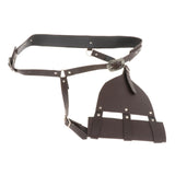 Maxbell Waist Belt Sword Sheath Cutlass Retro Style for Cosplay Party Men C