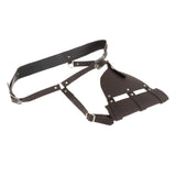 Maxbell Waist Belt Sword Sheath Cutlass Retro Style for Cosplay Party Men C