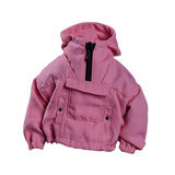 Maxbell 1/12 Scale Male Figure Hoodies Top for 6 inch Male Collectable Action Figure Pink
