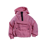 Maxbell 1/12 Scale Male Figure Hoodies Top for 6 inch Male Collectable Action Figure Pink