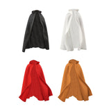 Maxbell 1/6 Male Hoodie Cloak Retro Long Cape for 12inch Male Figures Body Accessory Black