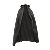 Maxbell 1/6 Male Hoodie Cloak Retro Long Cape for 12inch Male Figures Body Accessory Black
