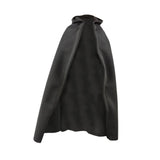 Maxbell 1/6 Male Hoodie Cloak Retro Long Cape for 12inch Male Figures Body Accessory Black