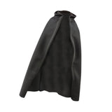 Maxbell 1/6 Male Hoodie Cloak Retro Long Cape for 12inch Male Figures Body Accessory Black