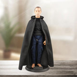 Maxbell 1/6 Male Hoodie Cloak Retro Long Cape for 12inch Male Figures Body Accessory Black