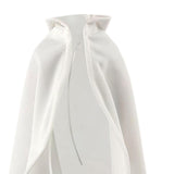 Maxbell 1/6 Male Hoodie Cloak Retro Long Cape for 12inch Male Figures Body Accessory White