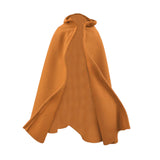 Maxbell 1/6 Male Hoodie Cloak Retro Long Cape for 12inch Male Figures Body Accessory Coffee