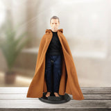 Maxbell 1/6 Male Hoodie Cloak Retro Long Cape for 12inch Male Figures Body Accessory Coffee