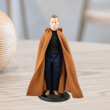 Maxbell 1/6 Male Hoodie Cloak Retro Long Cape for 12inch Male Figures Body Accessory Coffee