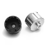 Maxbell Maxbell RC Gearbox Differential Cover Case Upgrade Parts for 1/8 RC Hobby Car Trucks Black