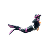 Maxbell 1/64 Action Figurines People Figurines for Miniature Scene Photography Props Violet