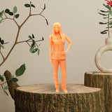 Maxbell 1/64 Scale People Figure Character Doll for Micro Landscape Miniature Scene