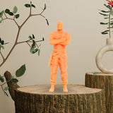 Maxbell 1/64 Scale People Figure Character Doll for Micro Landscape Miniature Scene