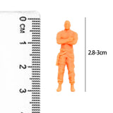 Maxbell 1/64 Scale People Figure Character Doll for Micro Landscape Miniature Scene