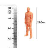 Maxbell 1/64 Scale People Figure Character Doll for Micro Landscape Miniature Scene
