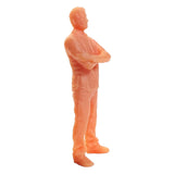 Maxbell 1/64 Scale People Figure Character Doll for Micro Landscape Miniature Scene