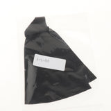 Maxbell 1/12 Male Hoodie Cloak Action Figure Clothes for 6 inch Male Figures Black