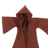 1:12 Scale Fabric Cape Cloak with Hat Long Cape for 6'' Soldier Figure Brown